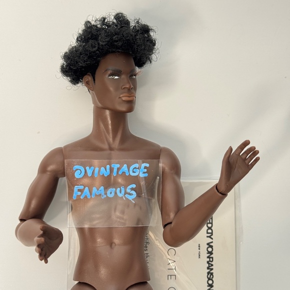 Male Fashion Doll Darius Monarch Rooted Hair Articulated Integrity Jointed Black - Picture 15 of 16
